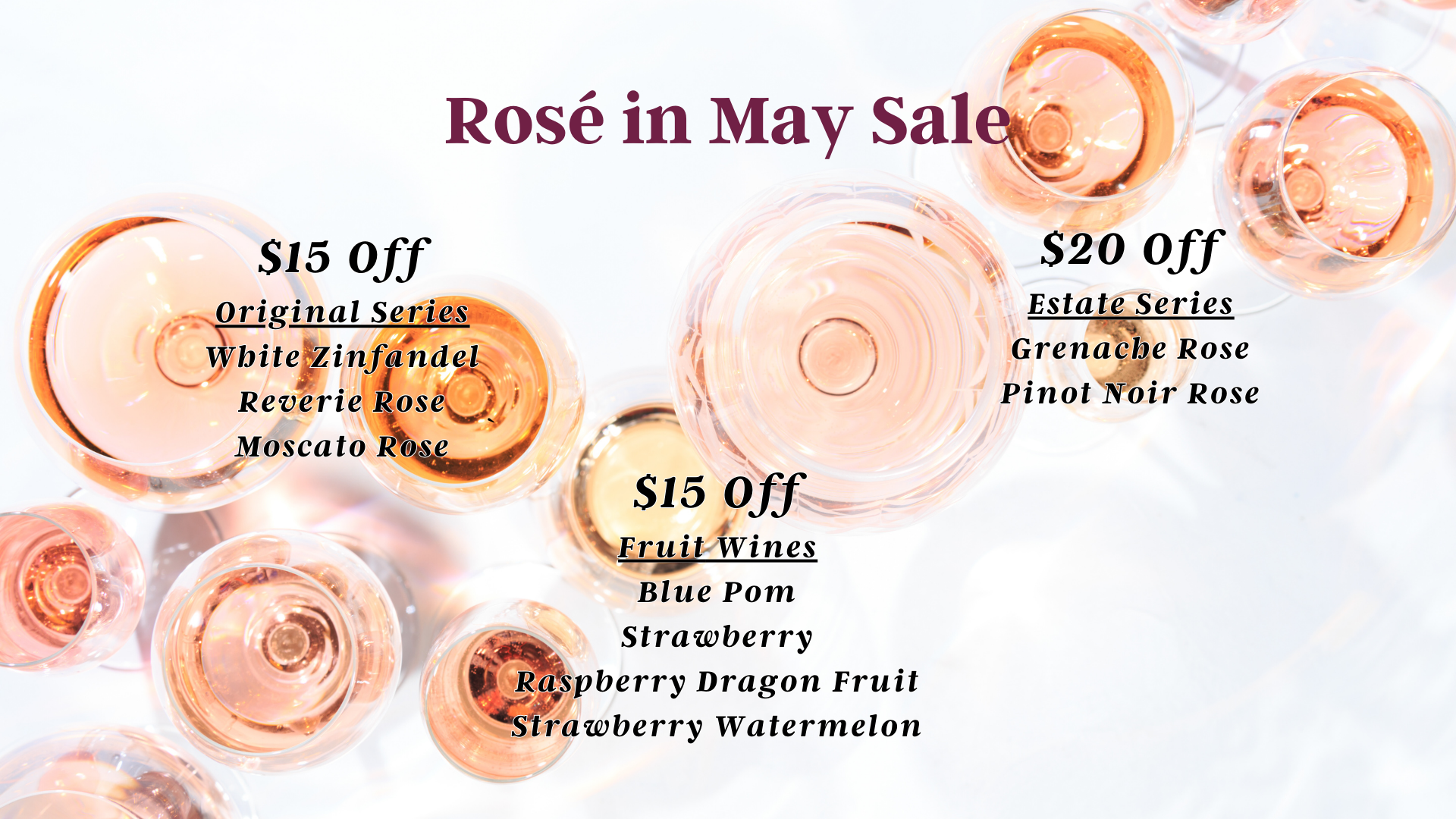 Rose in May Sale